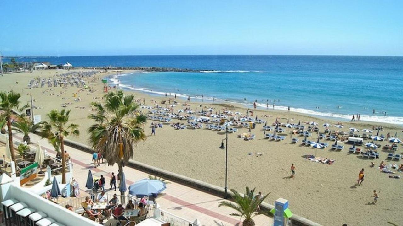 Fabulous 2-Bedroom Apartment Right On The Beach Of Los Crstianos Arona  Exteriér fotografie